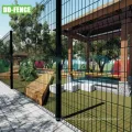 3D Metal Curvy Mesh Fence Panels for Sale